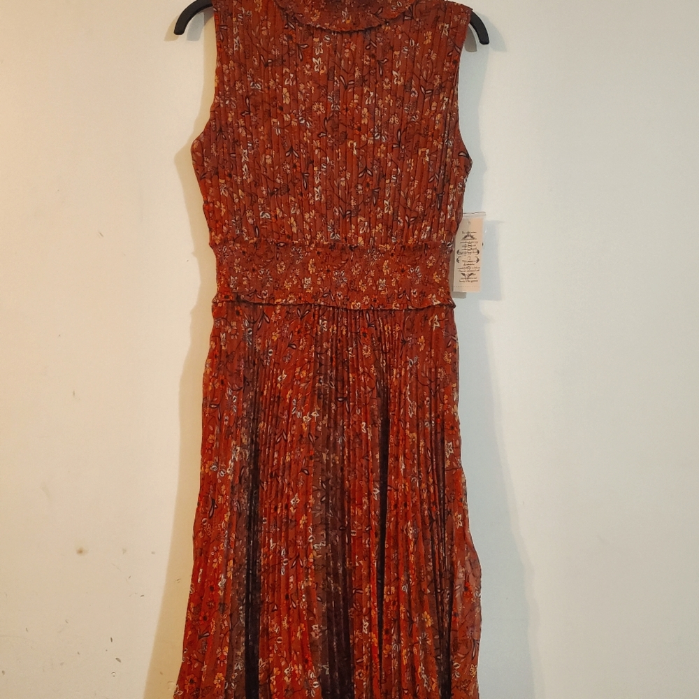 Nanette Lepore Sienna Floral Pleated Dress